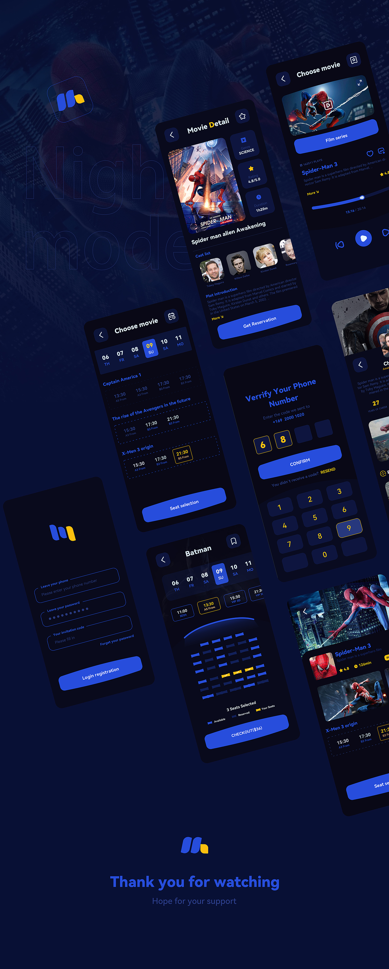 国外电影类app设计（图ZMzc3NzE0MjI4） - APP界面 - 站酷设计师大峰_Design原创素材 - 站酷ZCOOL