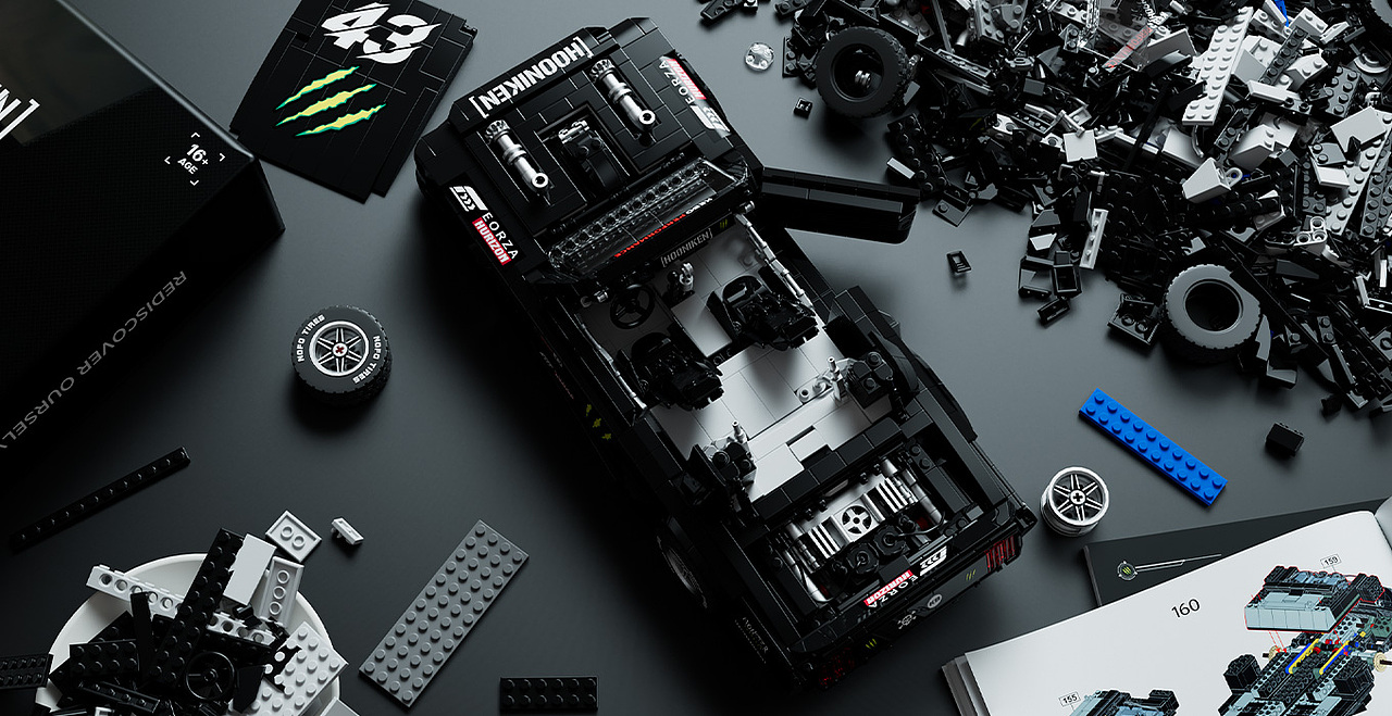 ai图片渲染场景图 | 野马砖车