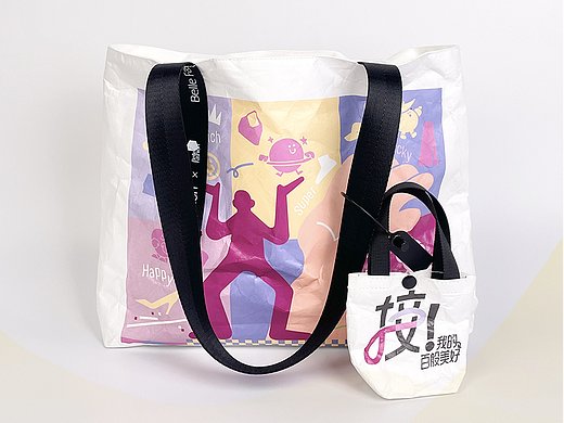 百丽国际品牌活动周边｜环保又防水的杜邦纸袋