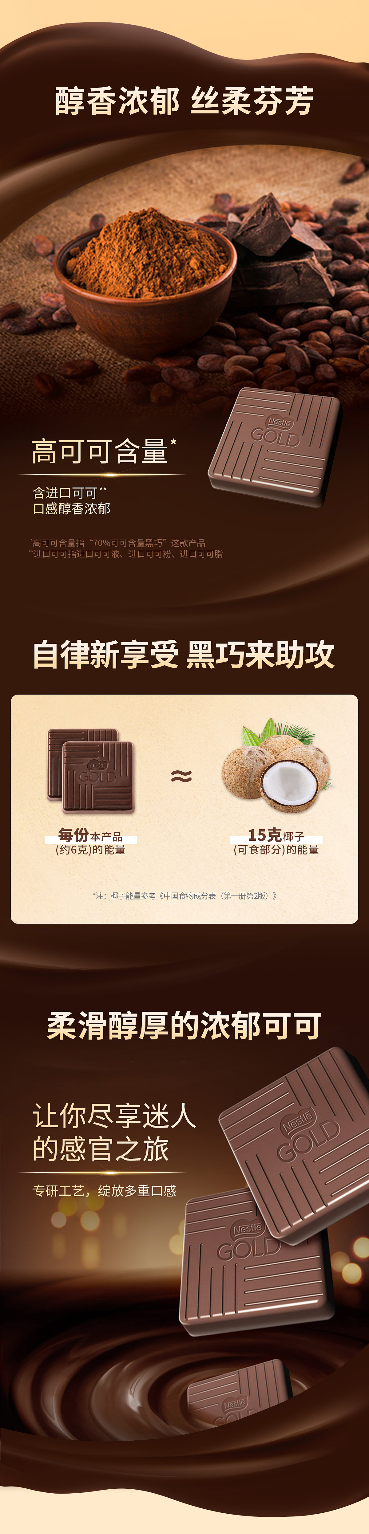 雀巢巧克力详情页