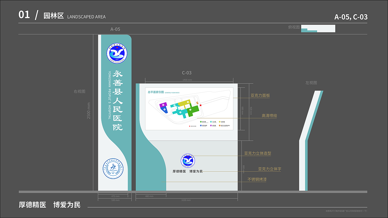 永善县人民医院导视系统设计