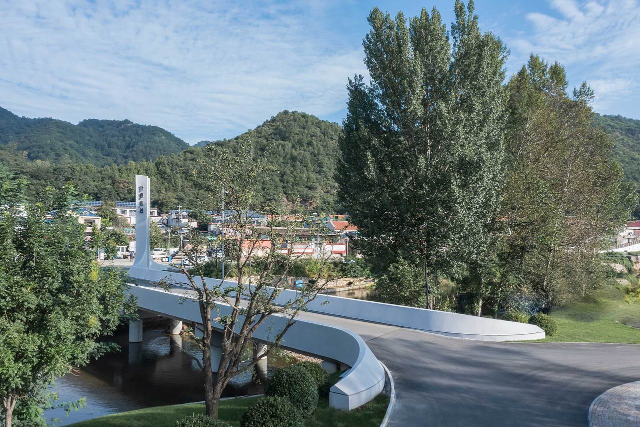 京冀之间的北京山谷桥体结构