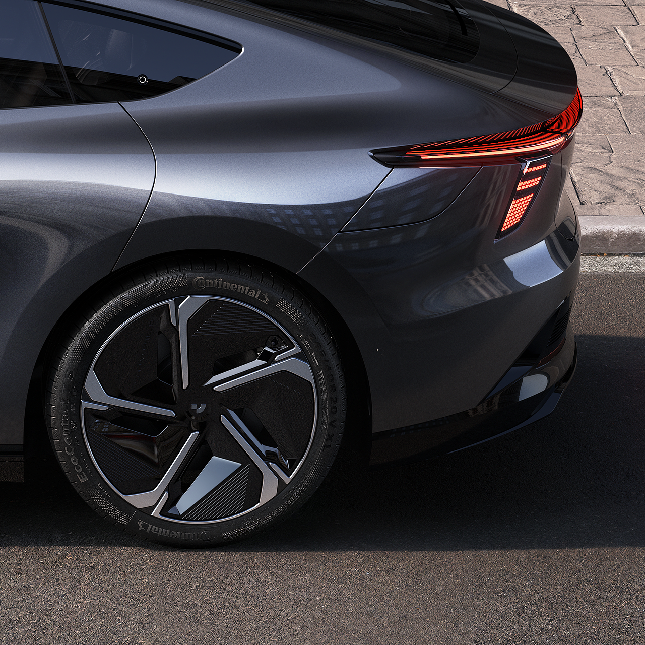 极越07-FULL CG-三维汽车渲染（图ZMzc3NzI5MDQ4） - 产品 - 站酷设计师Luna不在原创素材 - 站酷ZCOOL