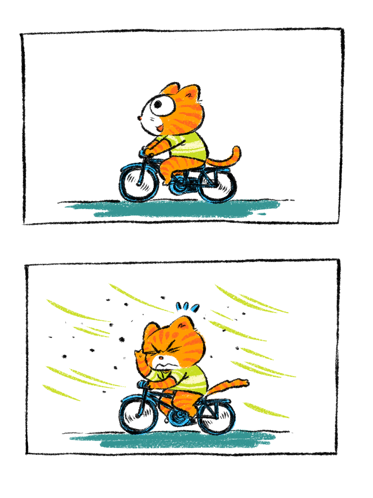 大橘沙沙的日常思考5（图ZMzc3NzI5NTMy） - 绘本 - 站酷设计师天朝羽原创素材 - 站酷ZCOOL