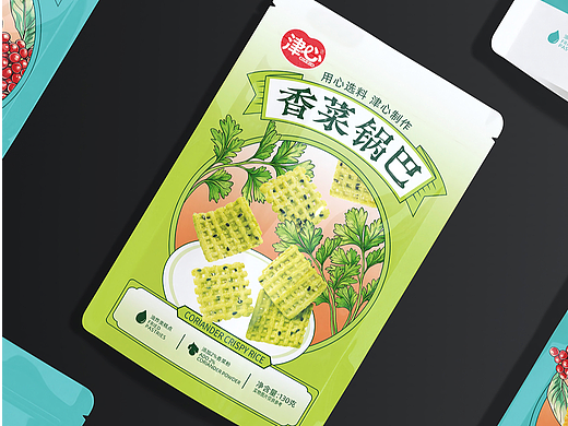 锅巴包装设计案例分享