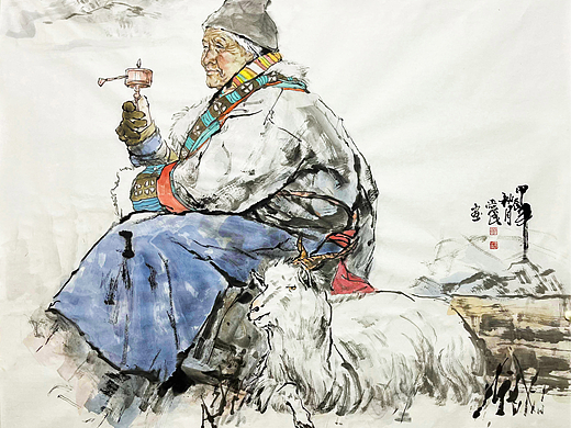 从大师的作品中吸取养分（个人主页-ZNzA0NzA1MzY=） - 绘画 - 站酷设计师墨林人物画原创素材 - 站酷ZCOOL