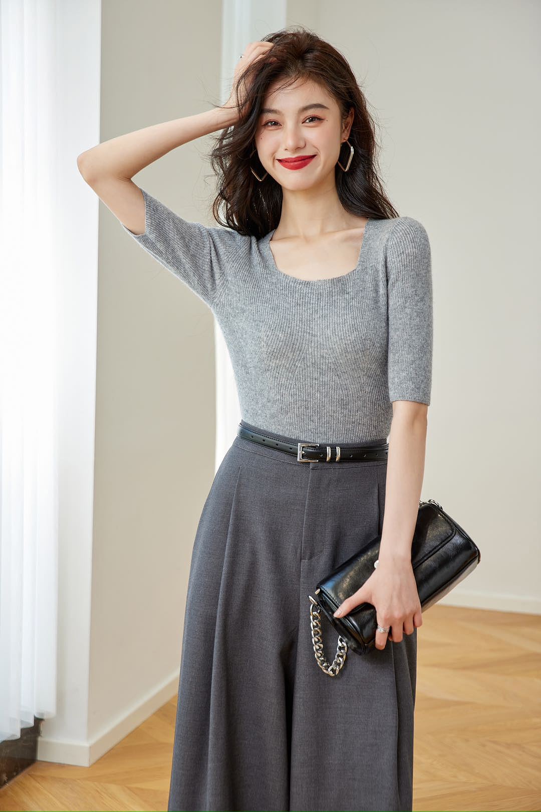 笑容可掬超强感染力女模|中国模特