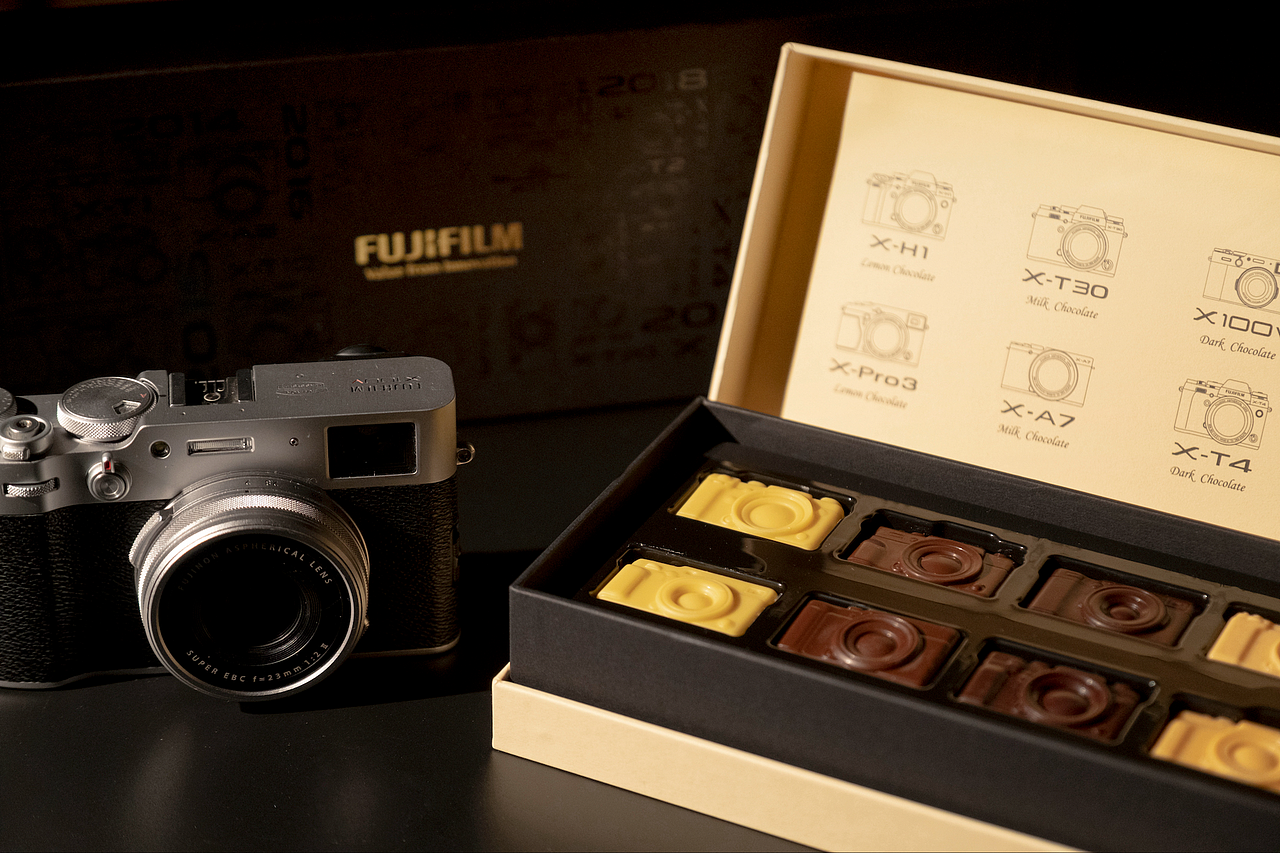 WY&P | FUJIFILM 富士巧克力礼盒包装设计