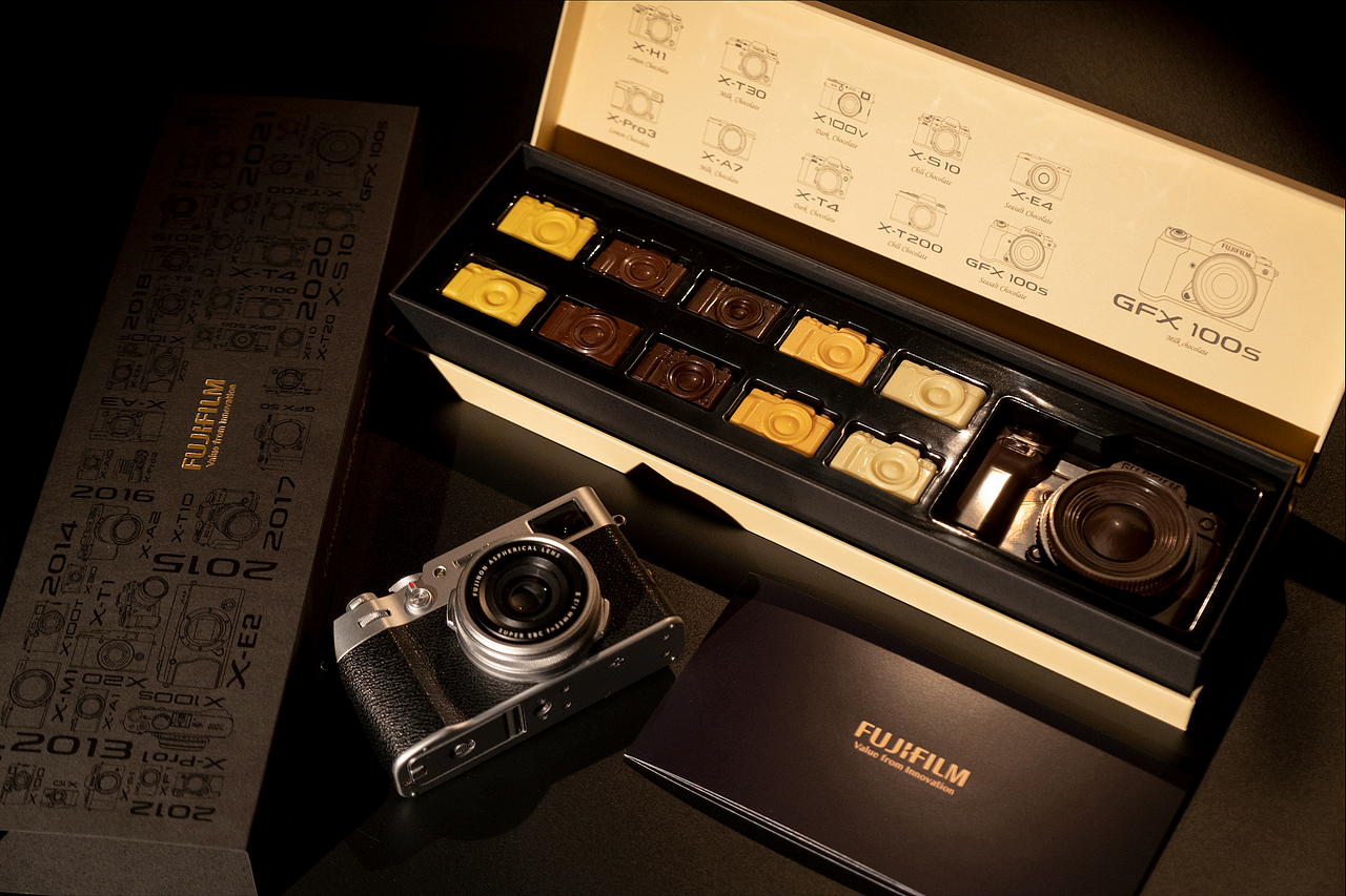 WY&P | FUJIFILM 富士巧克力礼盒包装设计