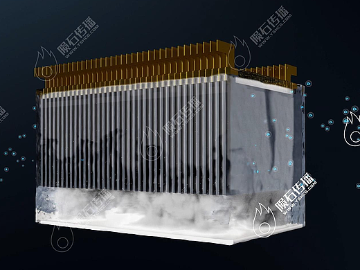 铝-空气电池新能源电池工艺三维动画