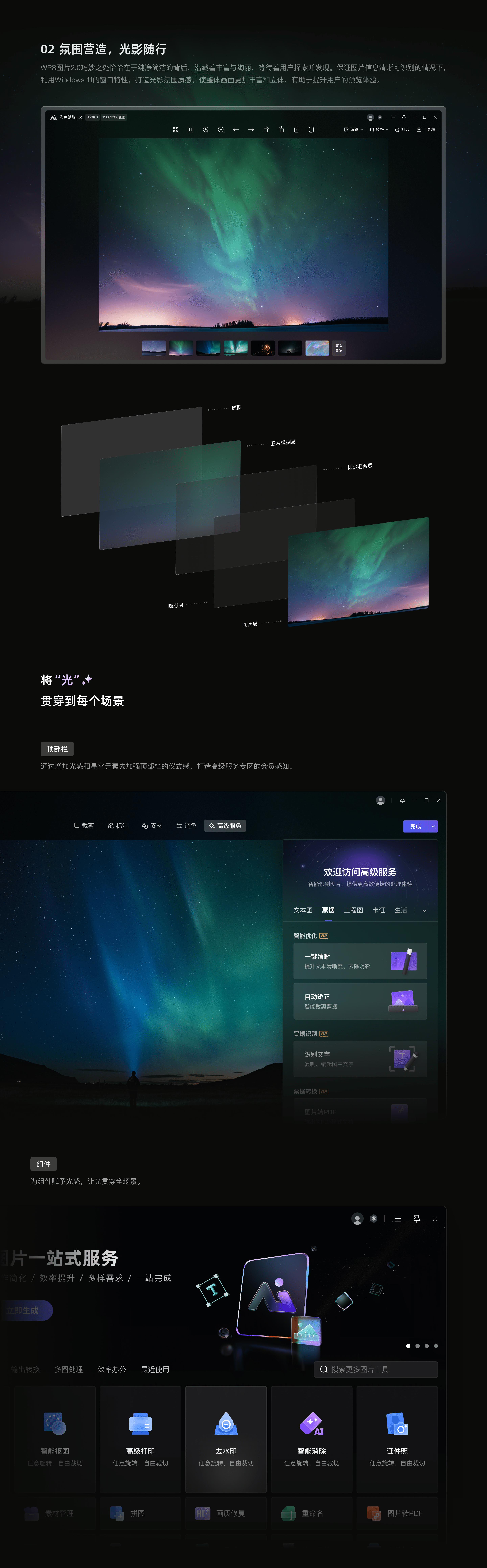 WPS图片品牌视觉升级成果展示（图ZMTQ5MTg0NzI=） - 观点 - 站酷设计师金山办公CED原创素材 - 站酷ZCOOL