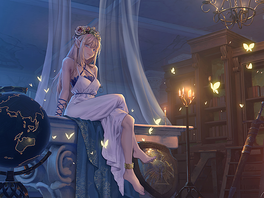 精灵的秘密图书馆