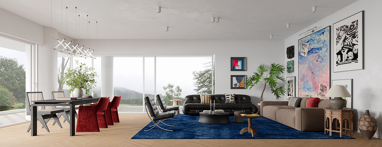 包豪斯（图ZMzc3NzU4OTUy） - 家装设计 - 站酷设计师佐尚效果图官方原创素材 - 站酷ZCOOL