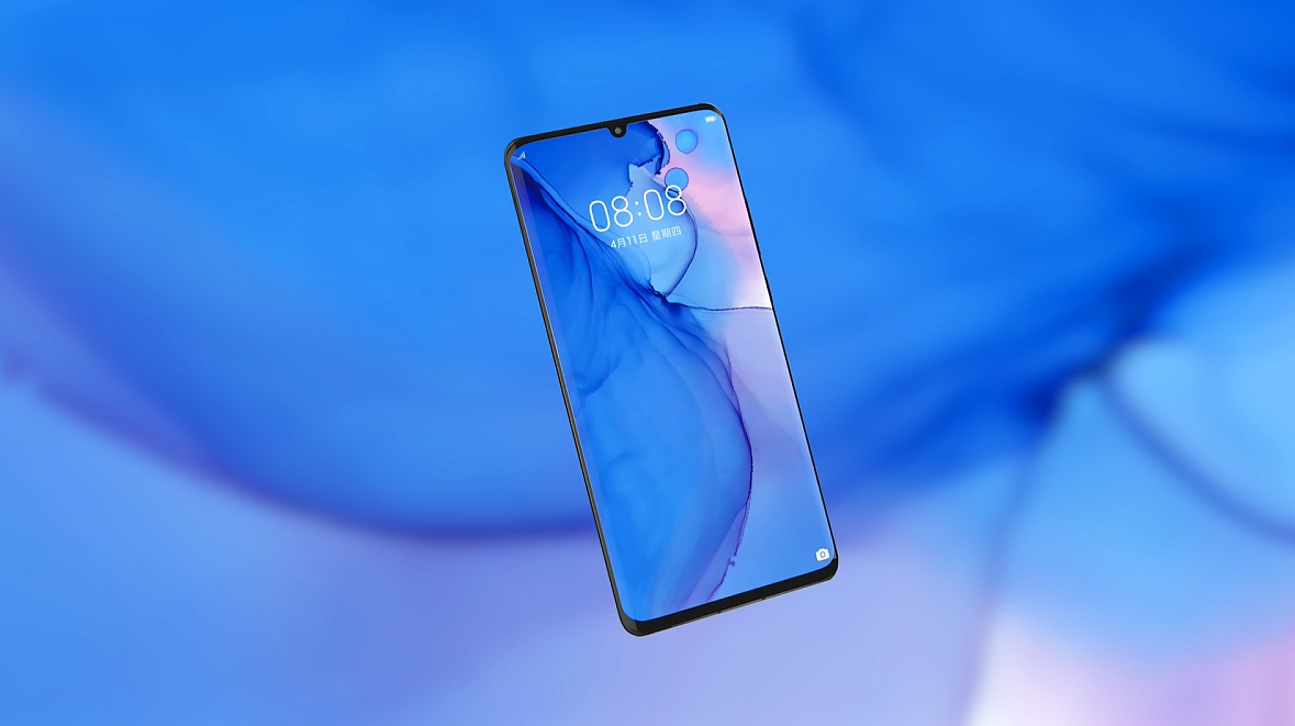 华为P30 手机产品动画练习