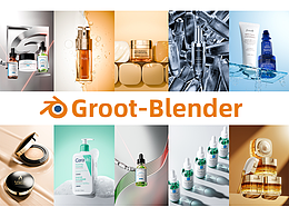 Groot-Blender | 美妝產(chǎn)品渲染 X 第一期