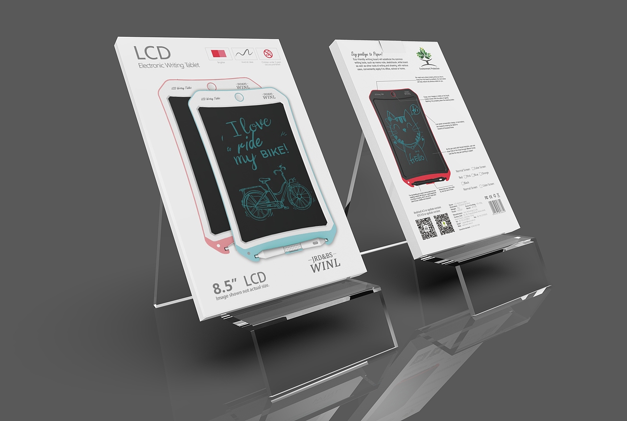 各类落地包装实物效果图