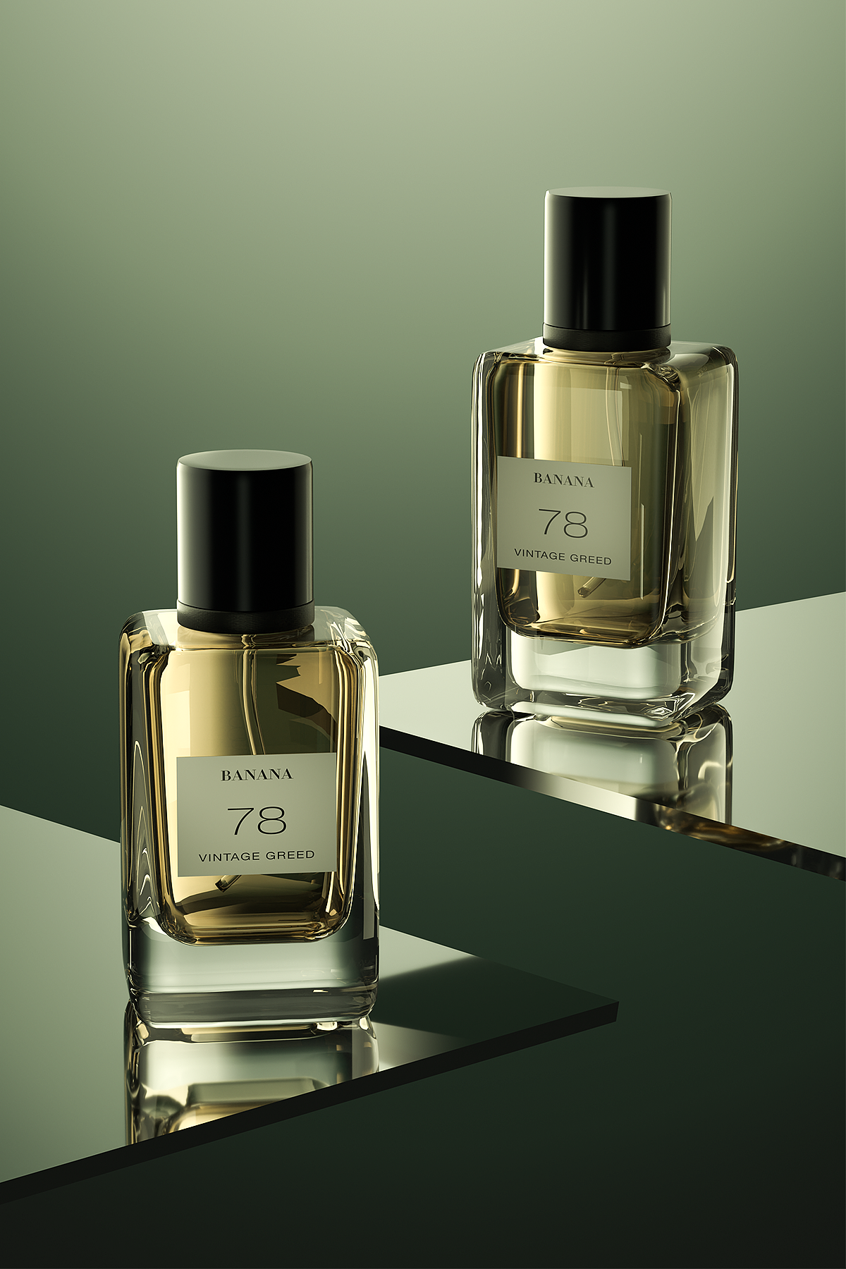 banana香水 | 建模渲染