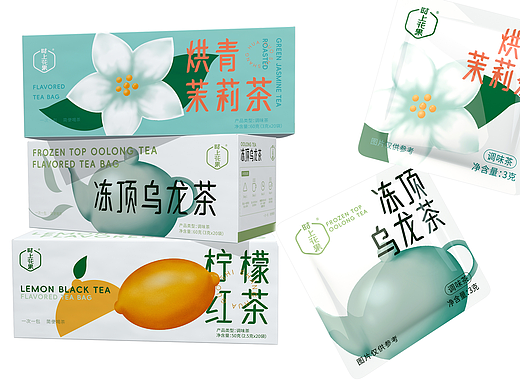 花茶包装设计丨插画包装丨年轻化包装丨健康茶包装设计