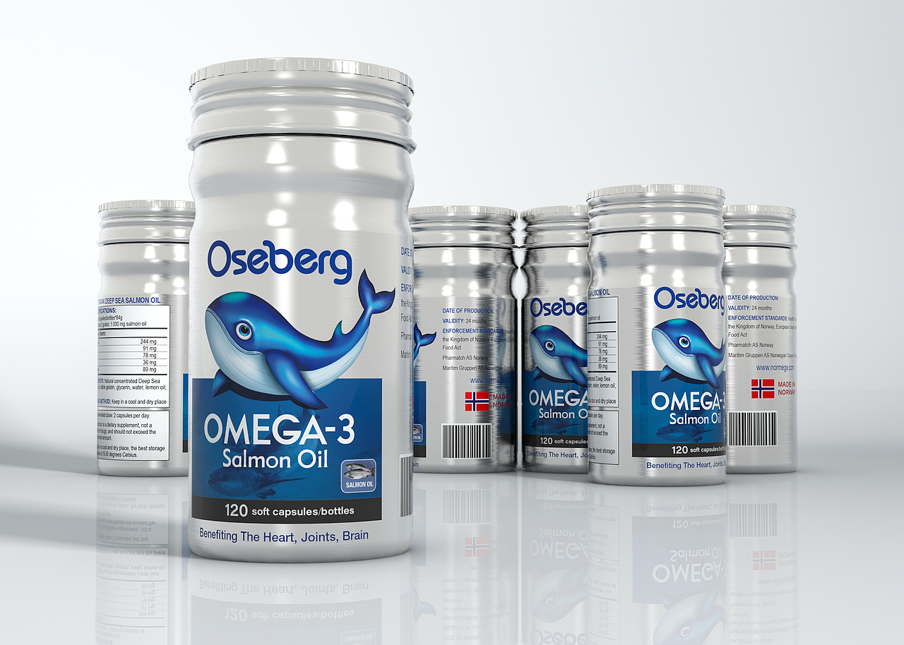 鱼油包装 保健品 包装 营养品 食品包装 包装设计 鱼油