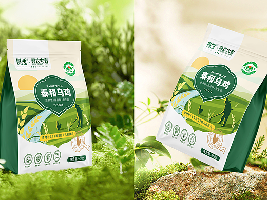 赣农大吉X橘猫农产品包装设计品牌设计logo设计