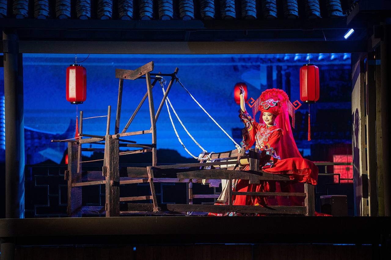 《夷水丽川》-收工记录（图ZMzc3Nzk4NzU2） - 舞台美术 - 站酷设计师火山鱼原创素材 - 站酷ZCOOL