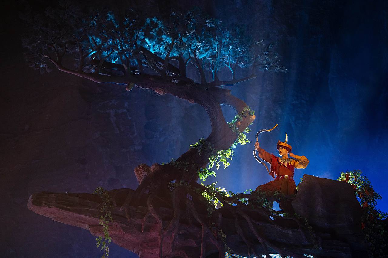 《夷水丽川》-收工记录（图ZMzc3Nzk4Nzc2） - 舞台美术 - 站酷设计师火山鱼原创素材 - 站酷ZCOOL