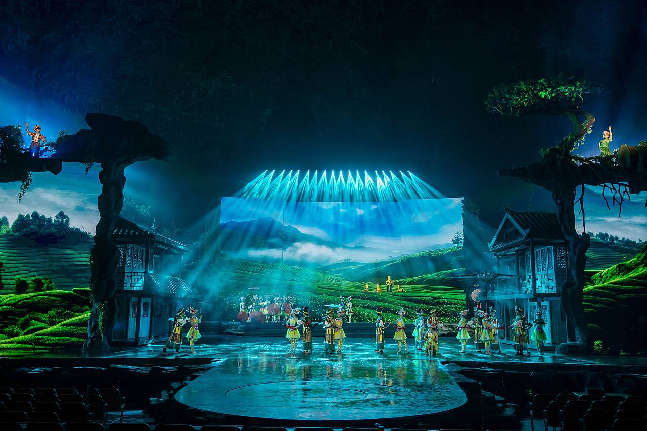 《夷水丽川》-收工记录（图ZMzc3Nzk4Nzky） - 舞台美术 - 站酷设计师火山鱼原创素材 - 站酷ZCOOL