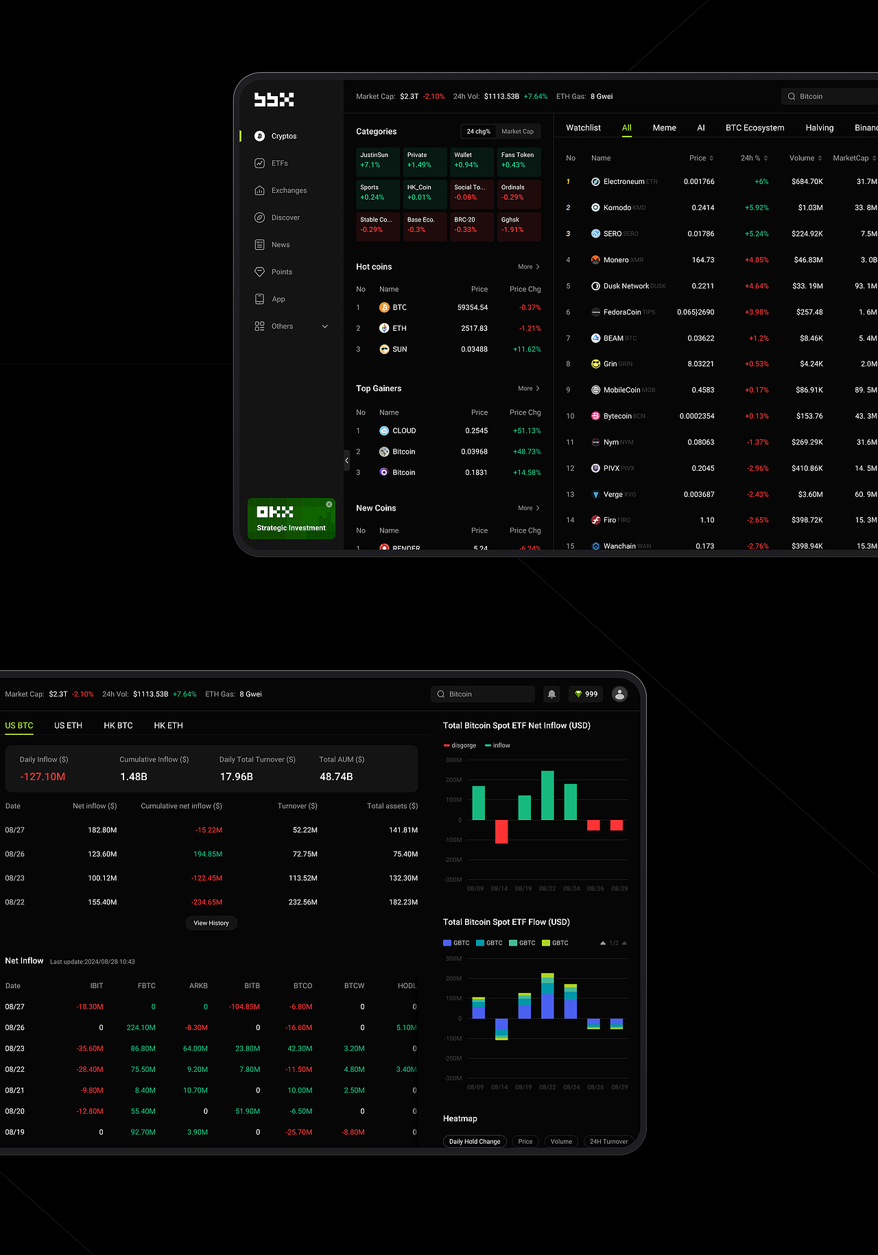 BBX │ Blockchain project │ UХ/UI design（图ZMzc3ODA2Mzky） - 其他网页 - 站酷设计师游达原创素材 - 站酷ZCOOL