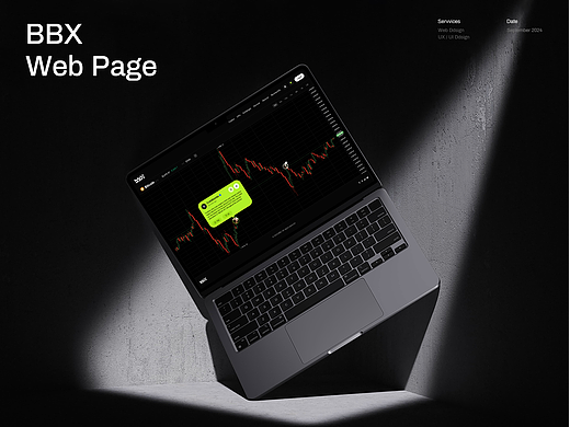 BBX │ Blockchain project │ UХ/UI design