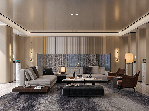 会所中心设计---舒适社交，让人念念不忘