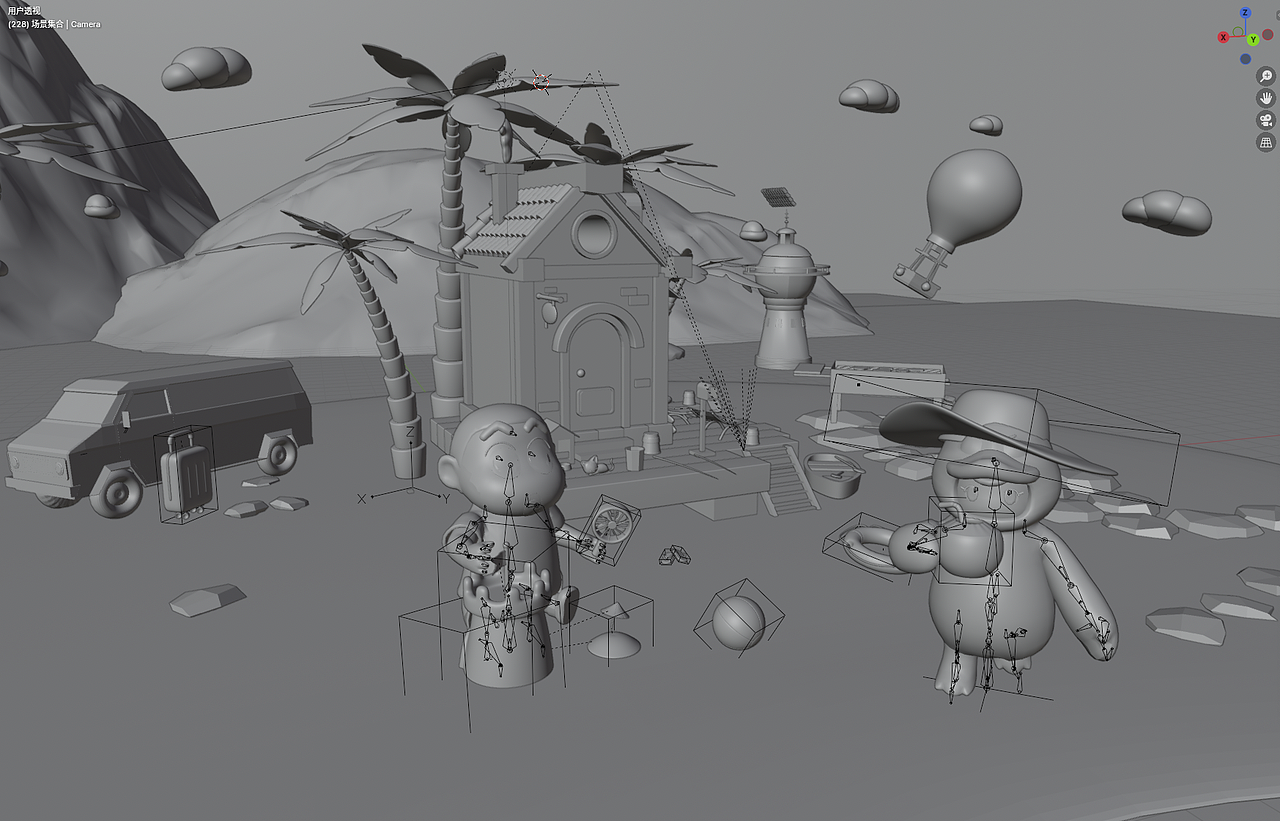 《元梦之星》三维KV练习