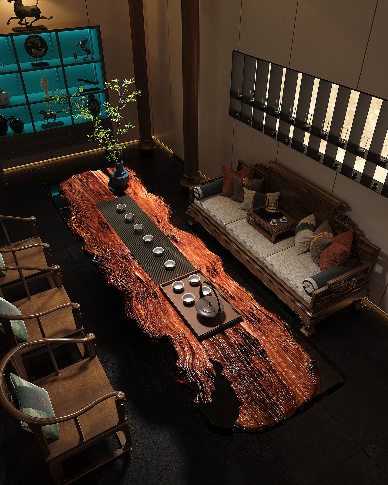 中式合院——效果图