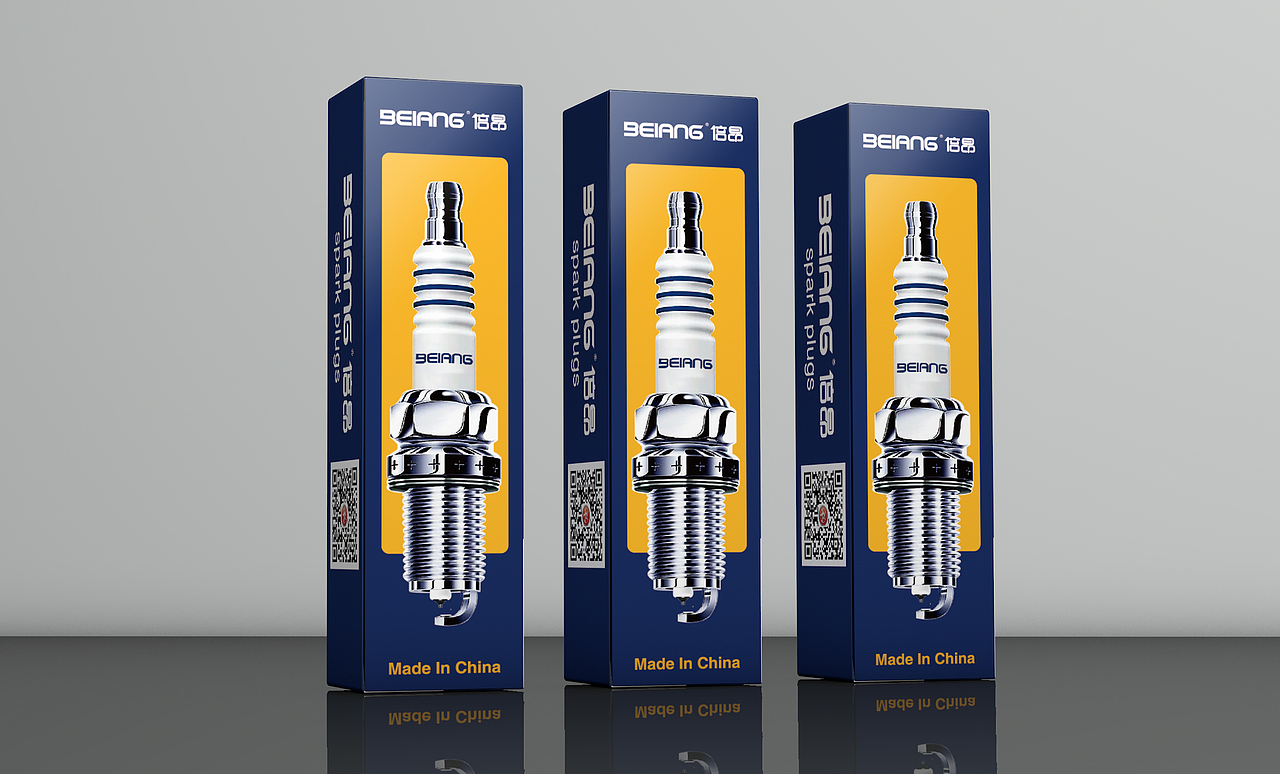 汽配包装设计丨火花塞包装丨简约包装设计丨汽配品牌
