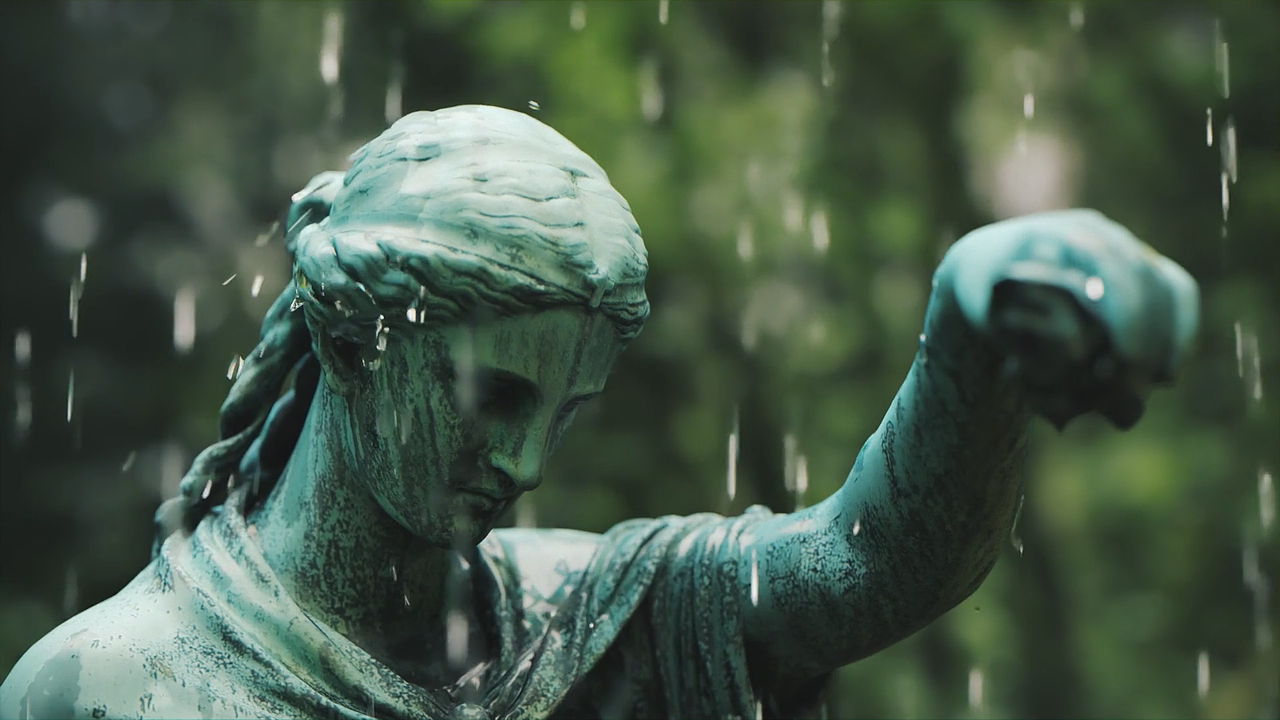 铜像的无声祷告