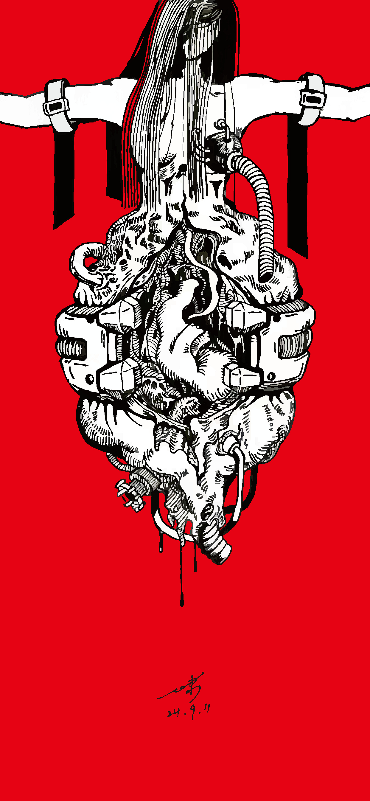 随手练（抵制代孕）没有冲击哪有印象？（图ZMzc3ODI3MjMy） - 创作习作 - 站酷设计师tx_jiang原创素材 - 站酷ZCOOL