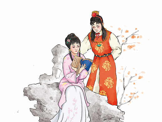 四大名著-书籍封面插图