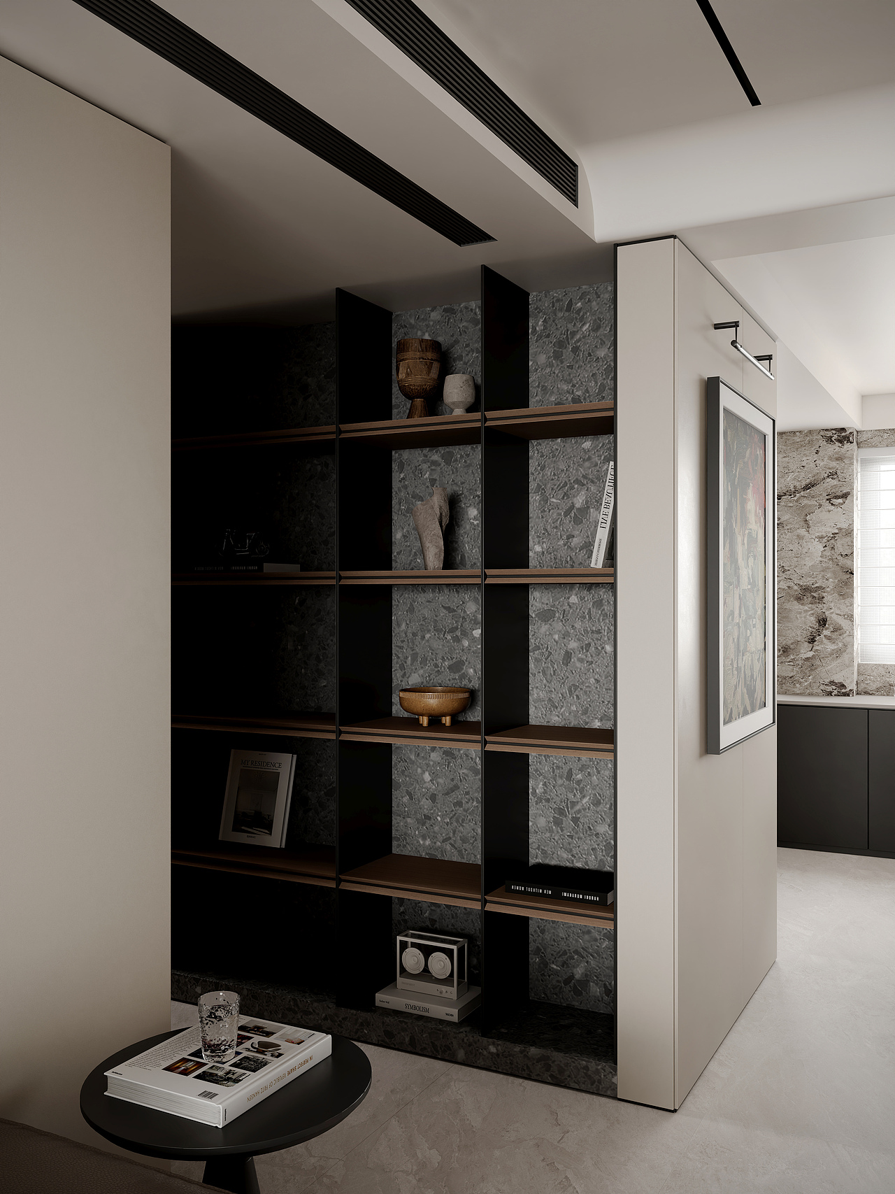 新作 现代平层 (大家喜欢开灯带吗)