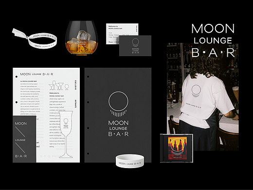 MOON LOUNGE BAR 酒吧品牌设计