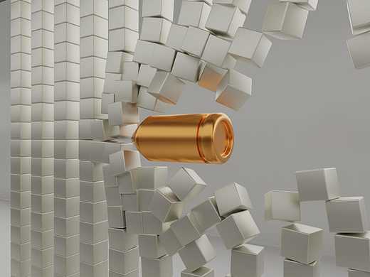 BlenderGO-子弹冲击动画