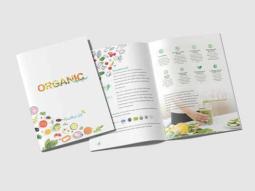 有机宣传册