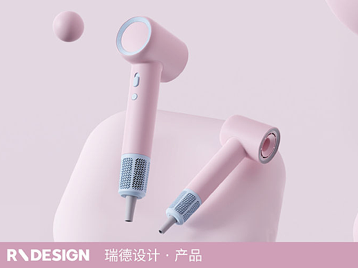 小熊电器 x 瑞德设计 | 小熊润A2高速吹风机-产品设计