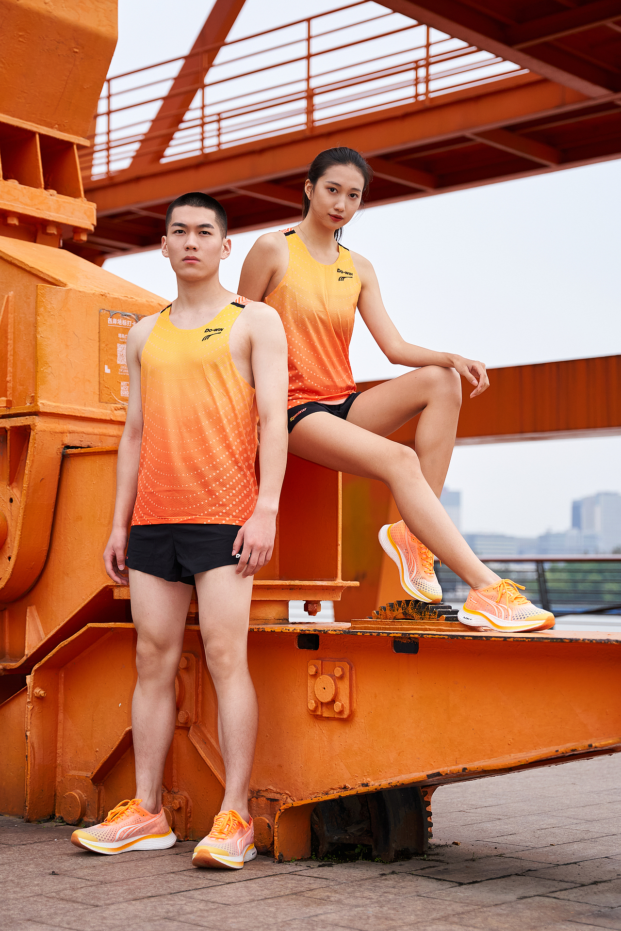 DO-WIN|马拉松运动鞋|运动人像