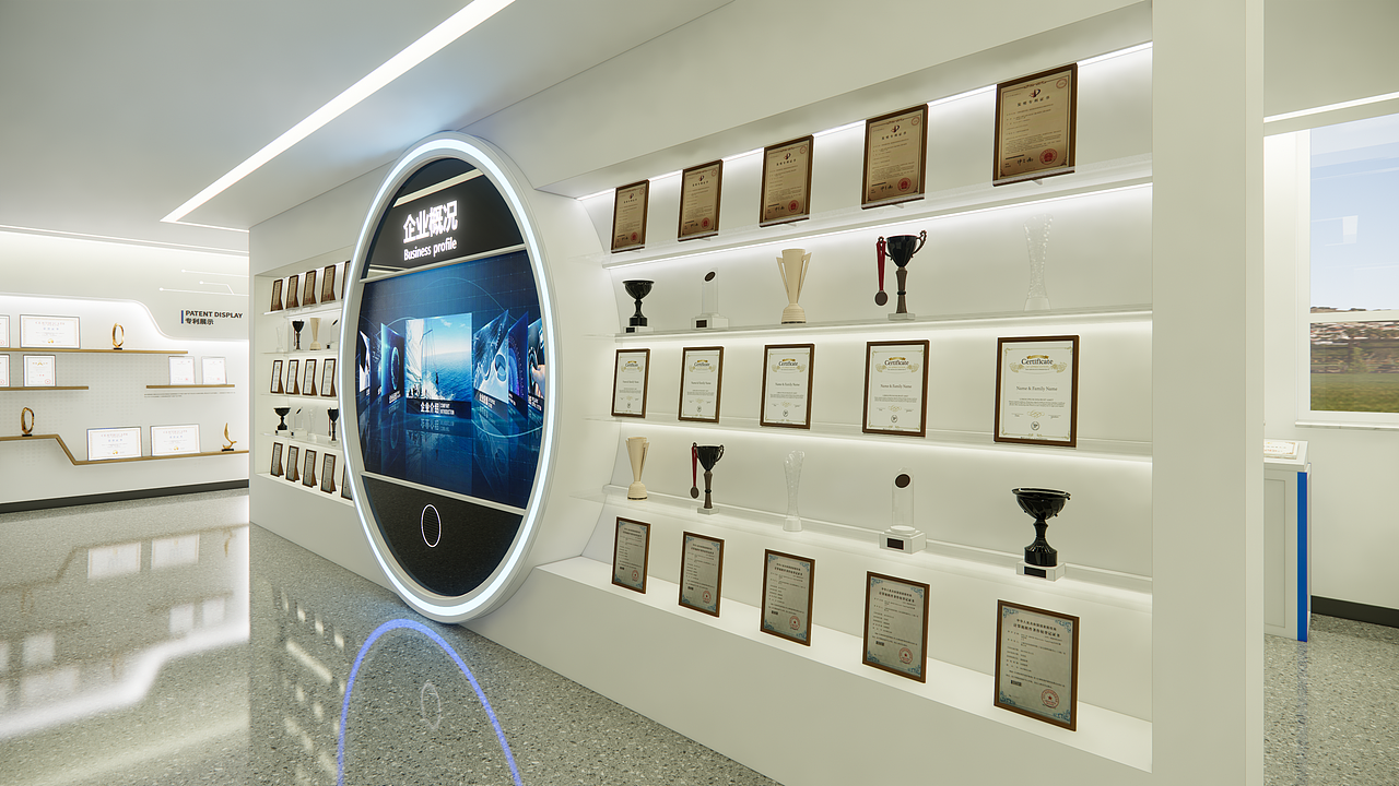 荣誉室（图ZMzc3ODYyMjEy） - 展陈设计 - 站酷设计师山山黄燕飞原创素材 - 站酷ZCOOL