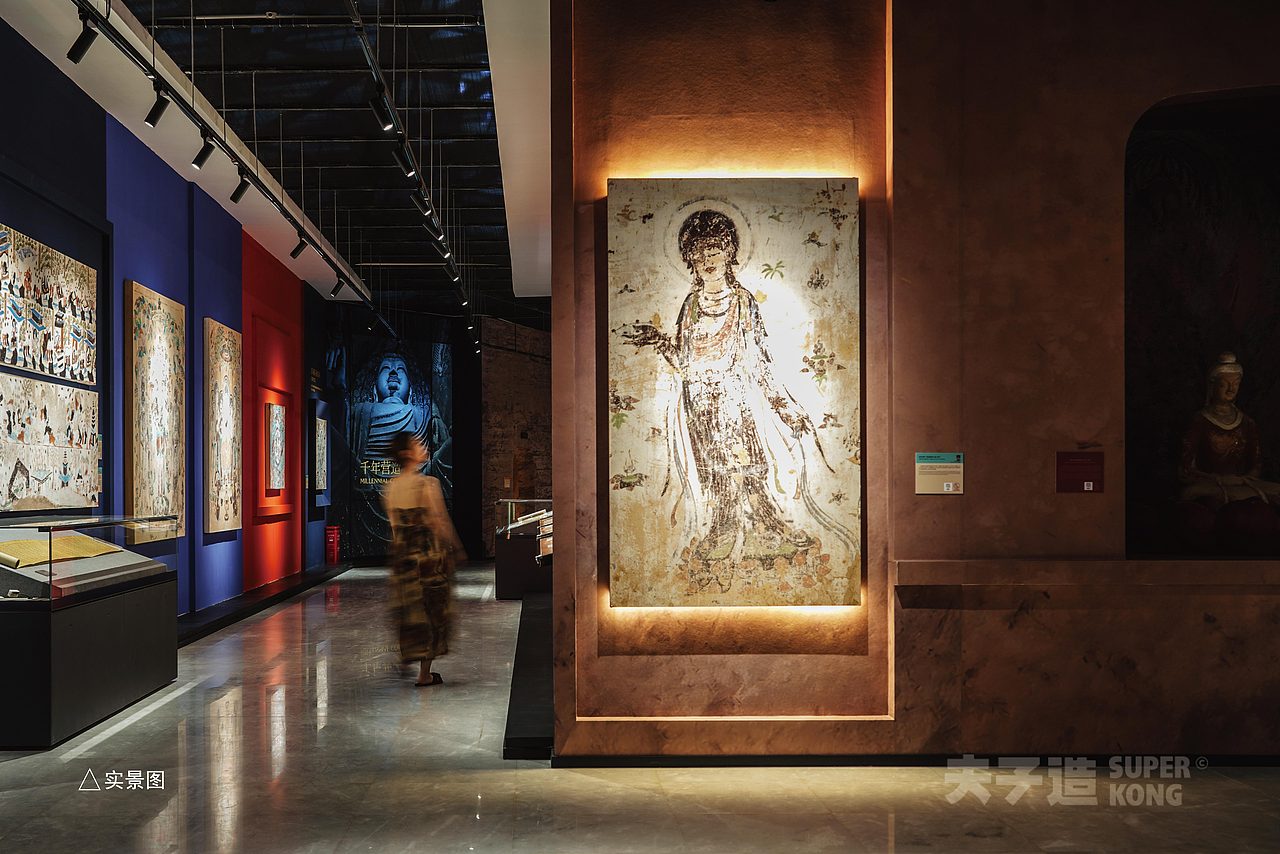 敦煌壁画数字艺术大型公益展走进深圳