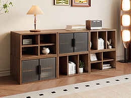 书柜可拼你喜欢的组合