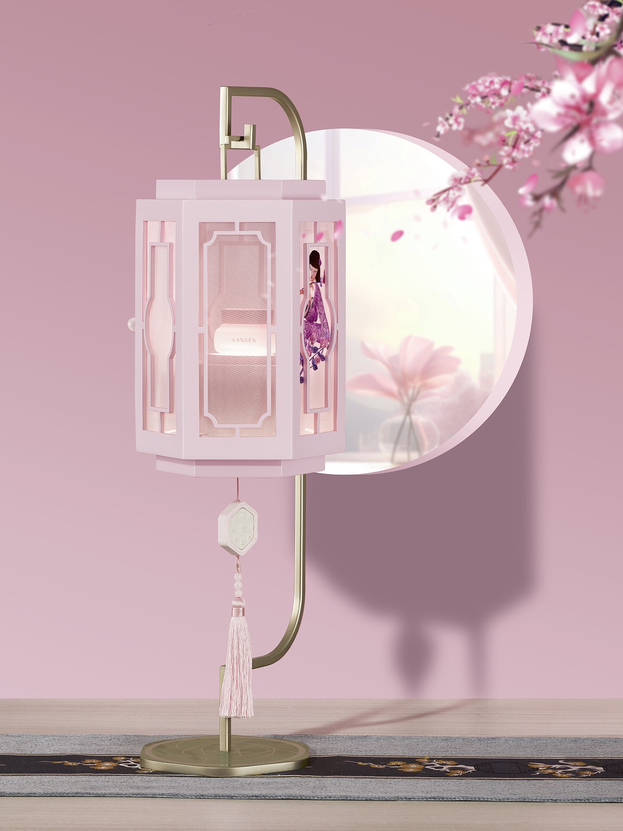 百雀羚三生花 丨「花」灯初上,献礼中法建交60周年