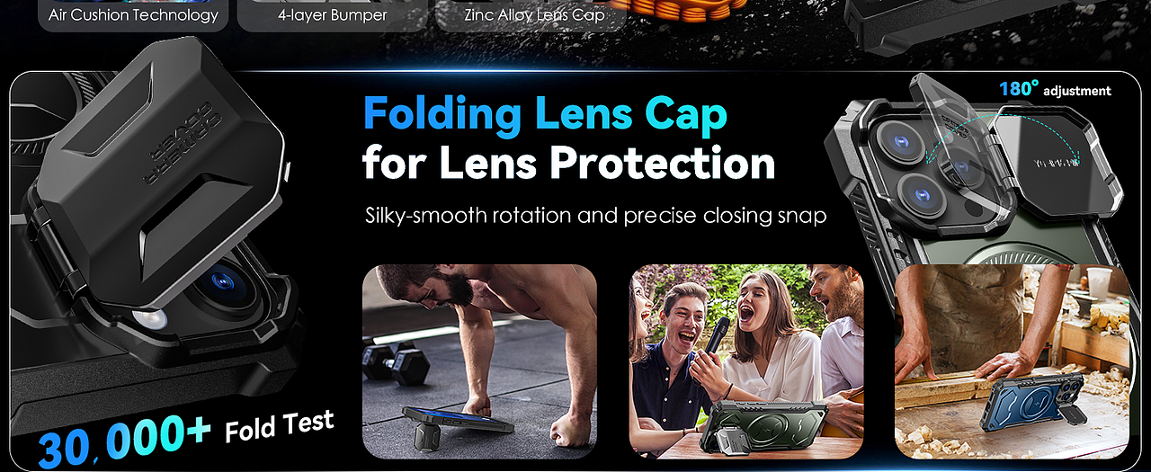 亚马逊产品设计×iPhone 16 ProMax镜头支架防护手机壳（图ZMzc3ODg1NDQw） - 产品 - 站酷设计师一颗栗子ya原创素材 - 站酷ZCOOL