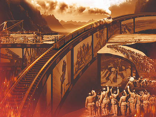 鐵建75周年紀(jì)念海報（個人主頁-ZNzA0ODc3NDQ=） - 海報 - 站酷設(shè)計師血色五號原創(chuàng)素材 - 站酷ZCOOL