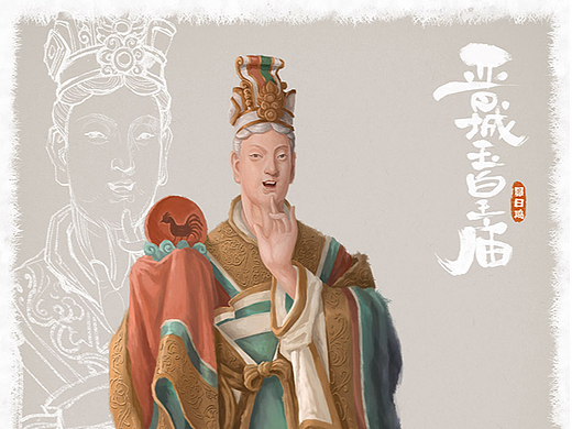 晋城玉皇庙二十八星宿 昴日鸡