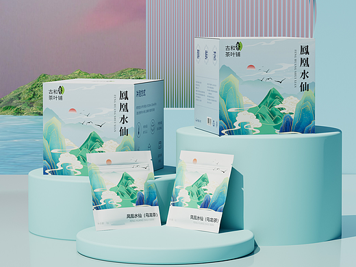 包装设计丨乌龙茶茶包